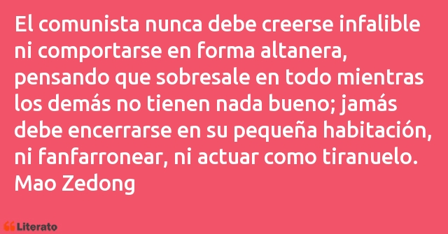 Frases de Mao Zedong