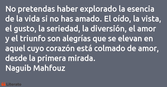 Frases de Naguib Mahfouz