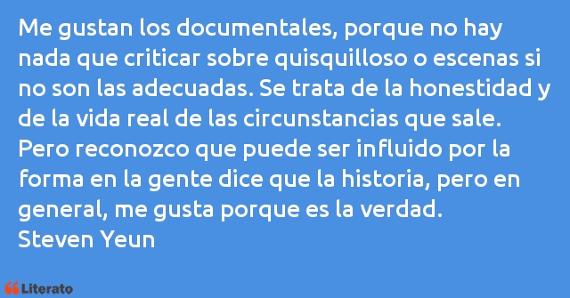 Frases de Steven Yeun