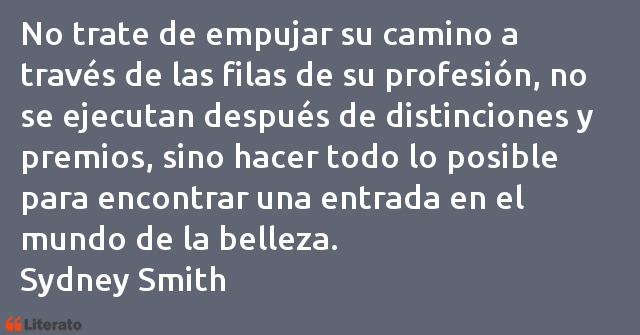 Frases de Sydney Smith