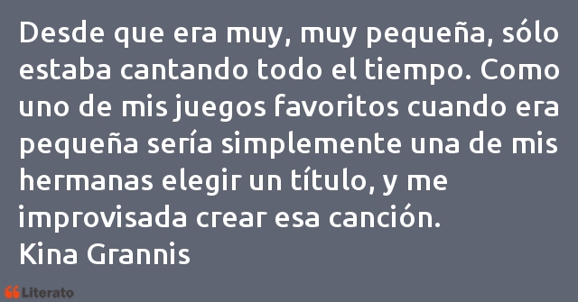 Frases de Kina Grannis