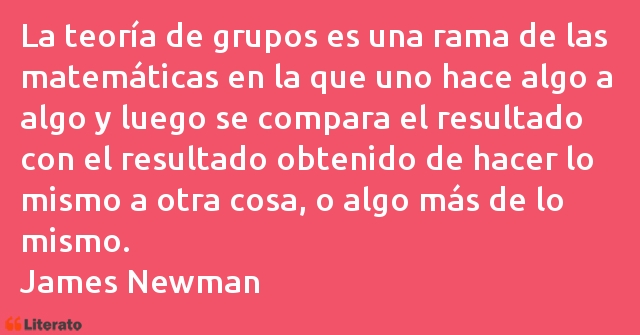 Frases de James Newman