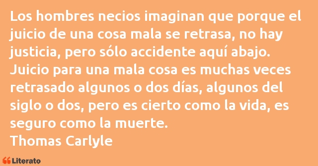 Frases de Thomas Carlyle