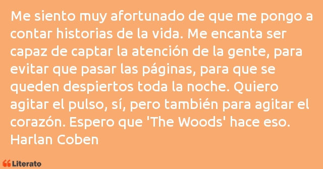 Frases de Harlan Coben