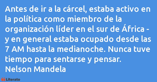 Frases de Nelson Mandela