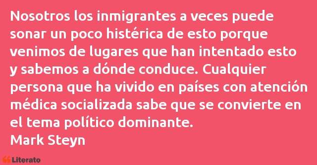 Frases de Mark Steyn