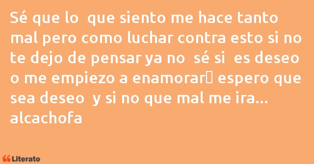 Frases de alcachofa