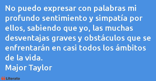 Frases de Major Taylor