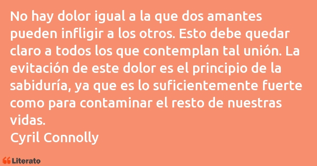 Frases de Cyril Connolly