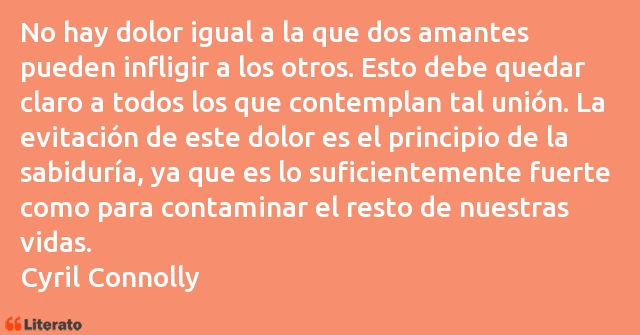 Frases de Cyril Connolly