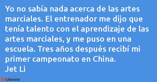 Frases de Jet Li