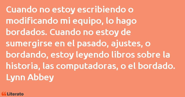 Frases de Lynn Abbey