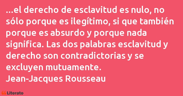 Frases de Jean-Jacques Rousseau