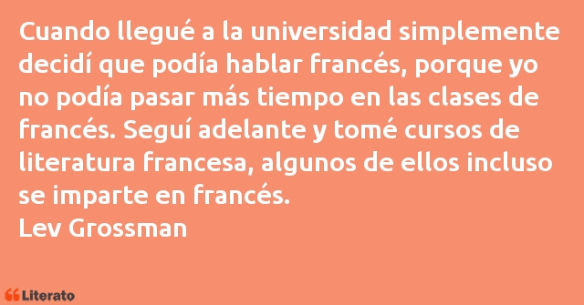 Frases de Lev Grossman