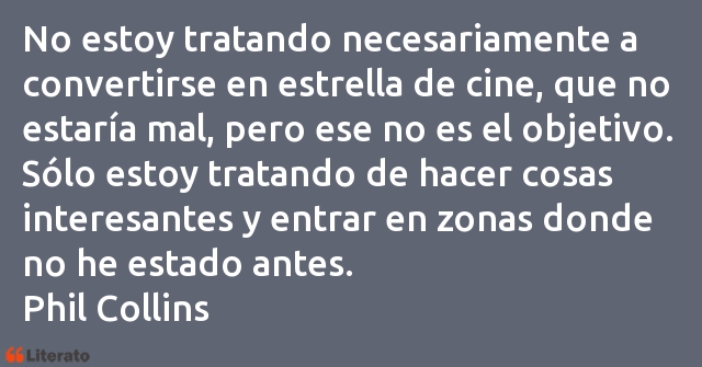 Frases de Phil Collins