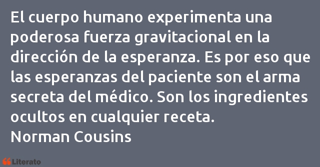 Frases de Norman Cousins