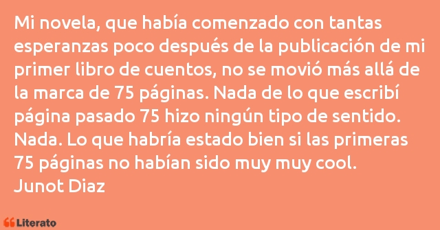 Frases de Junot Diaz