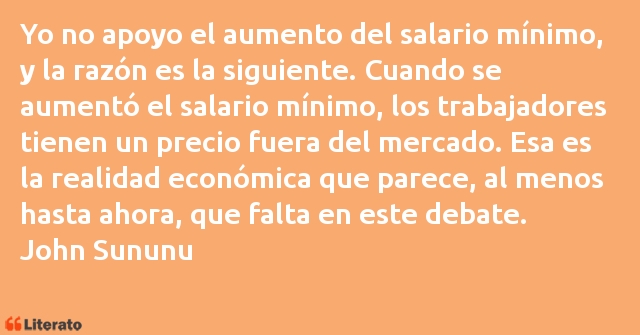 Frases de John Sununu