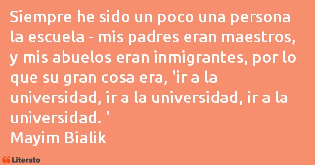 Frases de Mayim Bialik