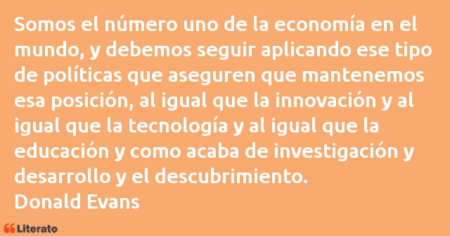 Frases de Donald Evans