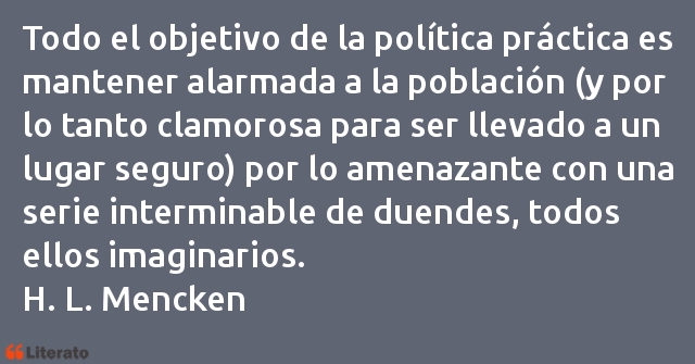 Frases de H. L. Mencken