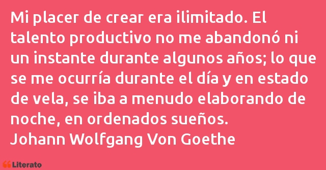 Frases de Johann Wolfgang Von Goethe