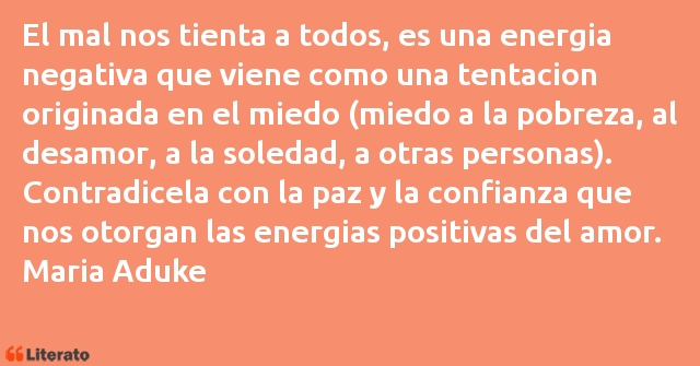 Frases de Maria Aduke