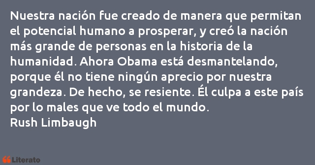 Frases de Rush Limbaugh