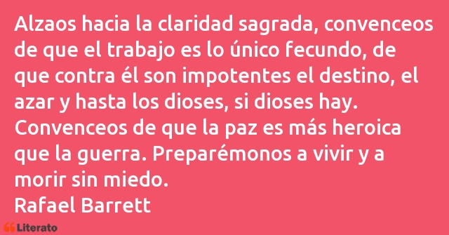 Frases de Rafael Barrett