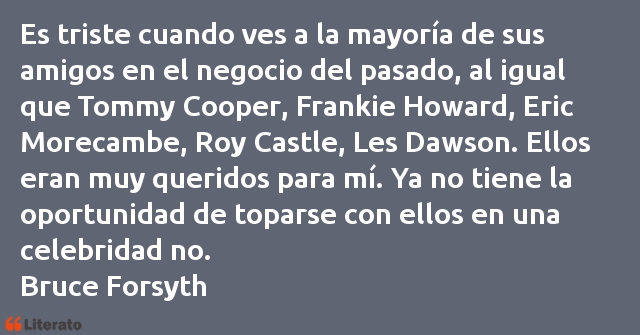 Frases de Bruce Forsyth