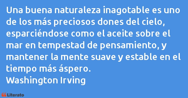 Frases de Washington Irving