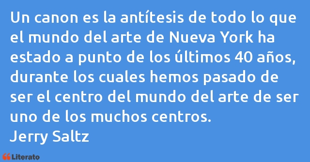 Frases de Jerry Saltz