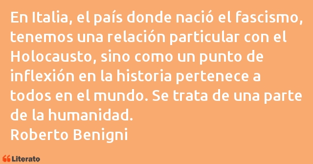 Frases de Roberto Benigni