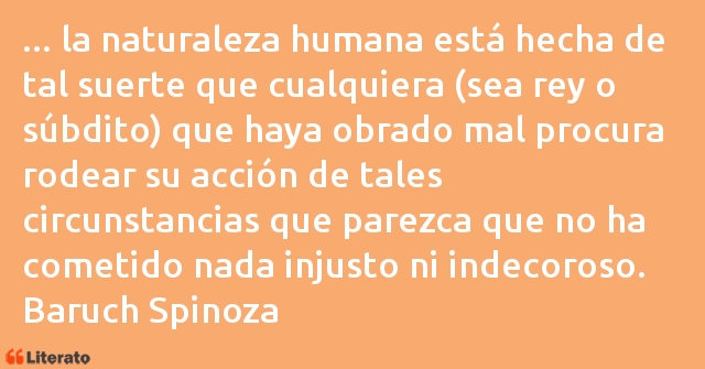 Frases de Baruch Spinoza