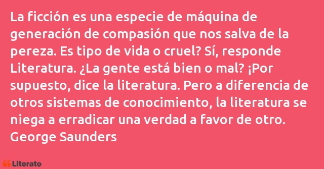 Frases de George Saunders