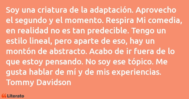 Frases de Tommy Davidson