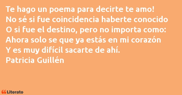 Frases de Patricia Guillén