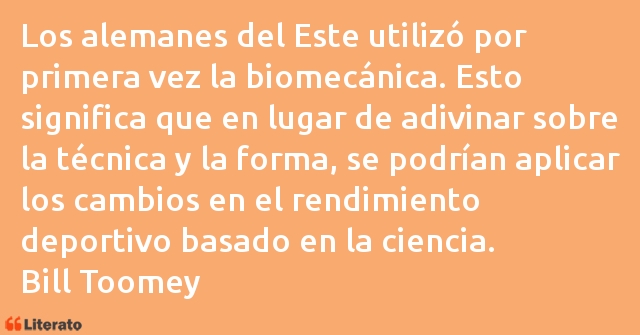 Frases de Bill Toomey