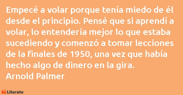 Frases de Arnold Palmer