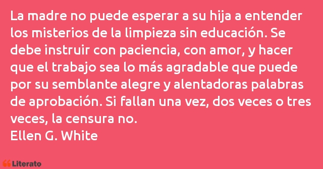 Frases de Ellen G. White