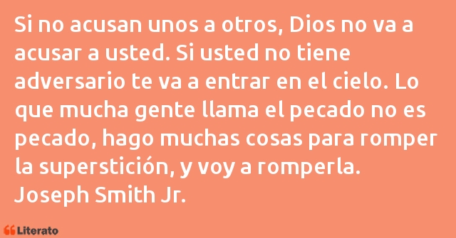 Frases de Joseph Smith Jr.