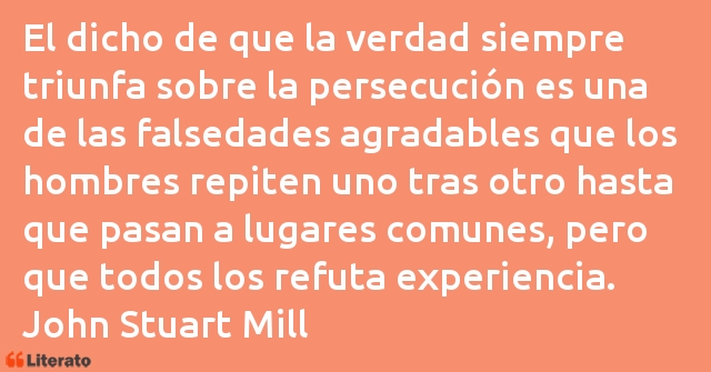 Frases de John Stuart Mill