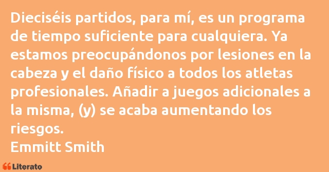 Frases de Emmitt Smith