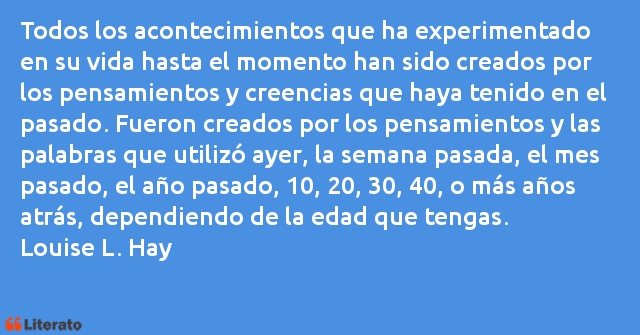 Frases de Louise L. Hay