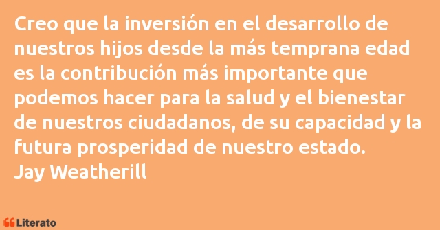 Frases de Jay Weatherill