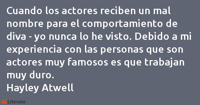 Frases de Hayley Atwell