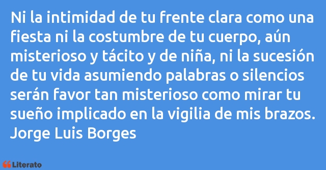 Frases de Jorge Luis Borges