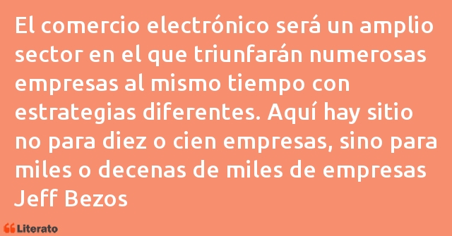 Frases de Jeff Bezos