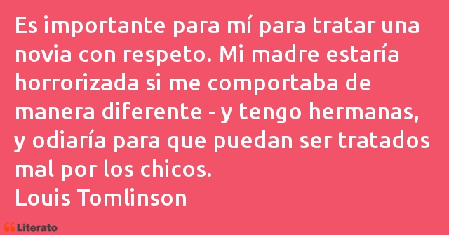 Frases de Louis Tomlinson