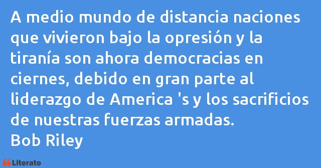 Frases de Bob Riley